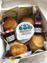 Load image into Gallery viewer, Boxed Cream Tea for 2 - COLLECTION ONLY from the CAKE SHED, BOARS HILL £15.00
