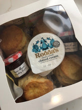 Load image into Gallery viewer, Boxed Cream Tea for 2 - COLLECTION ONLY from the CAKE SHED, BOARS HILL £15.00
