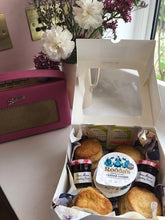 Load image into Gallery viewer, Boxed Cream Tea for 2 - COLLECTION ONLY from the CAKE SHED, BOARS HILL £15.00
